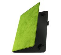 10” Universal Tablet Case Faux-leather Marble Design Video Stand Green