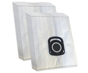 10 Vacuum Cleaner Dust Bags For compatible with Rowenta ZR 200720, ZR 200520, Hygiene+ / Silence Force 4A Modelle - Compact Power, X-Trem Power - compatible with Handy bag/Swirl R 39, R39