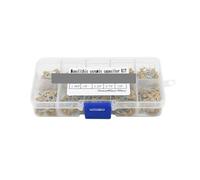 10 Values Each 50pcs 0.1uF-10uF 104~106 50V Multilayer Ceramic Capacitor Assorted Kit Assortment Set with Storage Box BIANMTSW