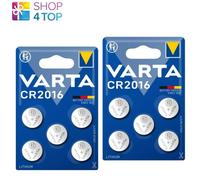 10 VARTA CR2016 LITHIUM COIN CELL BATTERIES 3V NO MERCURY EXP 2033 CHINA 5BL NEW