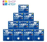 10 VARTA V13GS V357 SR44 SILVER ALKALINE BATTERIES 1.55V SINGLE BATTERY 1BL NEW