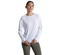 (10, White) Craghoppers Womens NosiLife SolarShield+ Long Sleeve T-Shirt