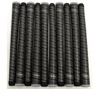 10 Winn Dri-Tac Wrap Oversize Dark Gray Grips - 18257