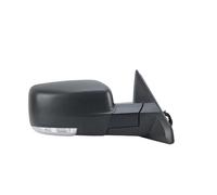 10 Wire Side Mirror Assembly Compatible With Dodge Ram 1500 2500 2013-2018 Textured Black Manual Folding Heated Door Car Accessories(1pc right)