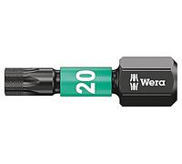 10 x 05057624001 bit Torx® TX20 L. total: 25 mm mounting: 1/4" (D6.3 mm) WERA