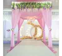 10 x 10 x 10ft Wedding Backdrop Stand Kit Party Canopies Frame
