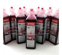 10 x 100ml Genuine Stihl Two 2 Stroke Engine Oil, One 1 Shot Bottles 1:50 (Red)
