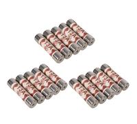 10 x 13A Plug Top Fus es BS1362 | 13 Amp Household Ceramic Cartridge Tube Fuse 240V/250V 6.3x25mm for UK Mains Electrical Appliances