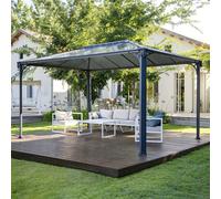 Palram Martinique Gazebo Size: 2.9m x 4.3m, Assembly Option: No Assemb