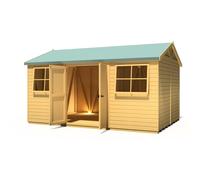 10 x 15 Shire Mammoth Professional Apex Shed in Shiplap