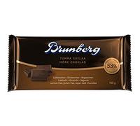 10 x 150g Brunberg Dark chocolate 53 % 150g vegan, gluten- and lactose-free