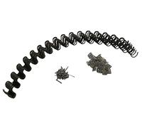 10 x 16" MASTA Upholstery Replacement Sofa Springs - Including Clips and Nails - 16 Inch - 10 Pc - Serpentine Zig Zag Chair Repair Springs