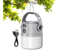10 x 18.8 cm Rechargeable Camping Lantern, Solar Lintery, Portable LED Lantern for Camping, Multifunctional, Portable and Foldable Makes Transportation Easy, Water Resistant Construction