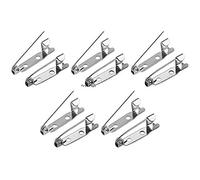 10 x 20mm First Steps Silver Brooch Pins Back Bars Jewellery Bar Findings Smooth Finish