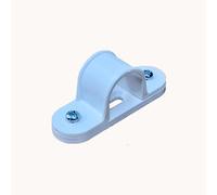 10 x 20MM White Plastic Pvc Conduit Saddles