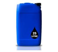 10 x 25L Anti Glug Water Container | UN Approved Stackable Bottle Container + Tamper Evident Cap | Perfect for Storage of Potable Water Liquids BLUE