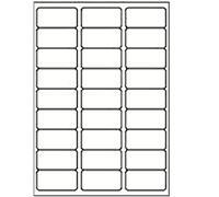 10 X 27 Labels per Sheet A4 White Self Adhesive Address Shipping Mailing Labels, Sticky Back Printing Sticker, Laser/Inkjet Printers and Copier Size 30.1mm x62mm