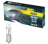 Simply S286 Auxiliary Bulb, 12 V, 1.2 W, Set of 10