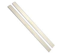 10" x 3/4" x 1/8" Jointer Knives - Fits Grizzly G0455, H7397, SIP 01550, Metabo HC260C HSS Thickness Planer Blades, 3/4" Width - Pack of 2