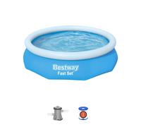 BESTWAY Fast Set BW57270GB-19 Round Swimming Pool - Blue