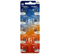 (10 x 321 Or SR616SW) Renata Watch Battery Swiss Made Silver Oxide 1.5V Also Known as SR616SW