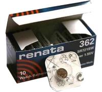 Renata Single Watch Battery Swiss Made 362 or SR 721 SW or AG 11 1.5 V (10 x 362 or SR 721 SW)
