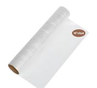 10" x 3Yd Water Soluble Embroidery Topping Film, Transparent Wash Away Water Soluble Backing, Cut into Variable Sizes for Machine Embroidery Stabilizer and Hand Sewing
