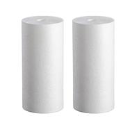 10" x 4.5" Whole House Sediment Water Filter, 5 Micron 10-inch Big Water Filter Replacement Cartridge Compatible with W15-PR, DGD-5005, FP15B, HD-950A, GXWH35F, GXWH30C, 2 Pack