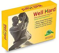 10 X 450mg WellHard Ultra Strong Natural Herbal Male Food Supplement Sexual Performance Enhancement Virility Pills/Capsules