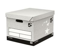 5 Star office 5 Star Facilities Storage Box and Lid Self-Assembly 336x391x285mm
