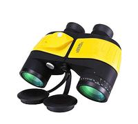 , 10 x 50 Binoculars for Adults, Powerful Binoculars for Bird Watching, with Internal Rangefinder & Compass for Distance and Size Calculation for Travel Sightseeing