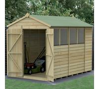 10 x 6 Forest Beckwood Apex Shed Shiplap Double Doors 25yr Guarantee With Installation