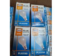 10 X 60W General Electric Classic Bulbs B22 d/BC 240V 40W Matte