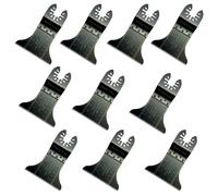 10 x 65mm Wide Curved Coarse Multi Tool Blades/Wood Cutter Saw Blades