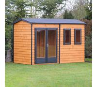 Shire Garden Office Studio - 10 ft x 7 ft, Brown