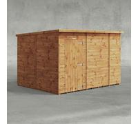 10 x 8 Powersheds Tongue and Groove Windowless Pent Wooden Shed