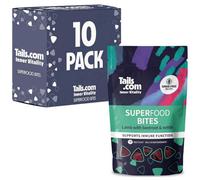10 X 80G Tails.com Inner Vitality Superfood Bites Dog Treats Pouches - Lamb