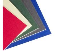 10 X A2 Assorted Graduate Mountboard RED, Black,Green, Ivory,White,Blue