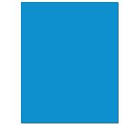 10 x A3 240gsm Colored Card Stock Pack of 10 Sheets (Kingfisher Blue)
