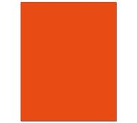 10 x A3 240gsm Colored Card Stock Pack of 10 Sheets (Orange)