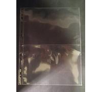 10 x A4 Collector Album Pages - Acid Free - Banknotes - 2 Pockets