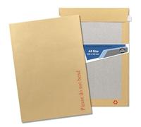 10 x A5 Envelopes, 229mm x 162mm Manilla Hard Board Backed Envelopes with Peel & Seal Strip, Do Not Bend Envelope