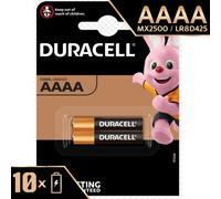 10 x AAAA DURACELL ULTRA Batteries MN2500 JABRA E96