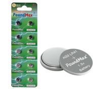 10 x AG3 LR41LR736 LR41 L736 192 1.5 V PoundMax Alkaline Button Cell Battery
