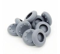 10 x Analog Controller Thumb Stick Grip Thumbstick Joystick Cap Cover for PS4 PS3 for Xbox 360 Xbox One (Grey)