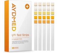 10 x AYDMED 5-in-1 UTI Test Strips | Full Panel Urinary Tract Infection Urine Test Strips For Self-Testing Leukocytes, Nitrite, Protein, Blood & pH | Rapid Results | Reliable Accuracy | CE Certified