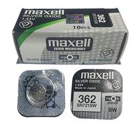 10 x Battery Original Maxell 362 SR721SW 1.55 V PILA BOTON Oxido Silver Maxell AG-11