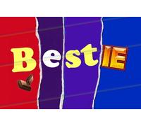 10 x Bestie - Funny Novelty Chocolate Bar Wrappers Insults Father's Day Birthday Present Gift Present Rude Joke Insulting Pack Of 10 (Chocolate Bar Not Included)