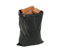 10 x Black Rubble Sacks Heavy Duty 80L - Extra Strong Thick Builders Bags 100 Micron | 20 x 30" Blue Refuse Sacks | Construction Waste Removal Bags for Rubble, Sand, Gravel, Garden & DIY Waste
