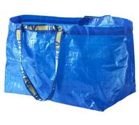 10 X Blue Large Bags - Ideal For Outdoor Use & Storage (IKEA)